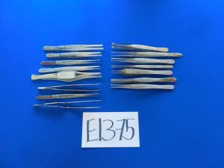 E1375 V. Mueller Jarit Storz Lot of 15 Forceps 15-16cm Overall Length