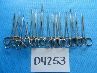 D4253 Weck Konig Codman Surgical Forceps Lot Of 15