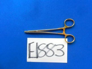 E1883 Aesculap  MB606R Durogrip French Needle Holder 6.25" Overall Length
