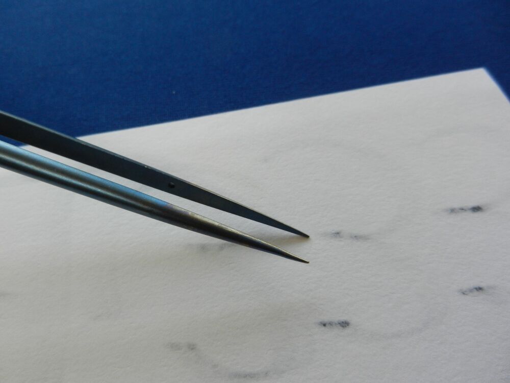 E6333 Codman 800-1572 Straight Tip Bayonet Forceps 22cm Overall Length - Image 3