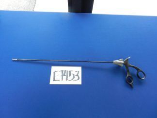 E7453 Aesculap PO203R 5mm x 42cm Bullet Nose Grasper Laparoscopic Forceps
