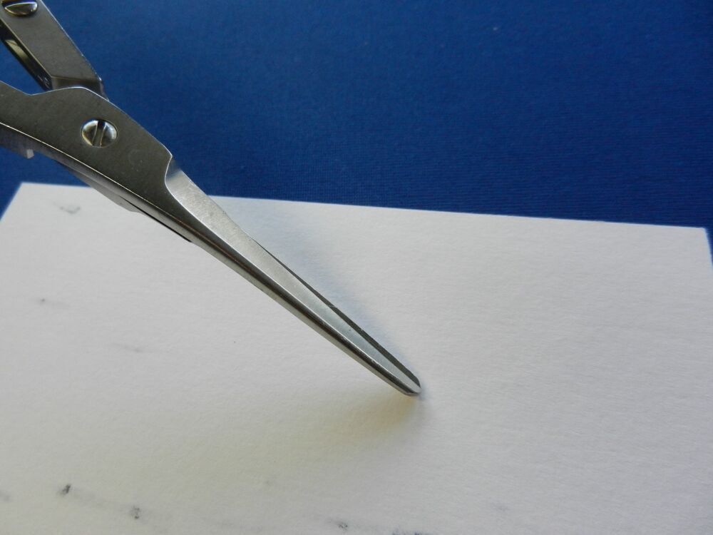 V. Mueller VM104-2673 Gorney Serrated Double Action Angled Scissors - Image 4