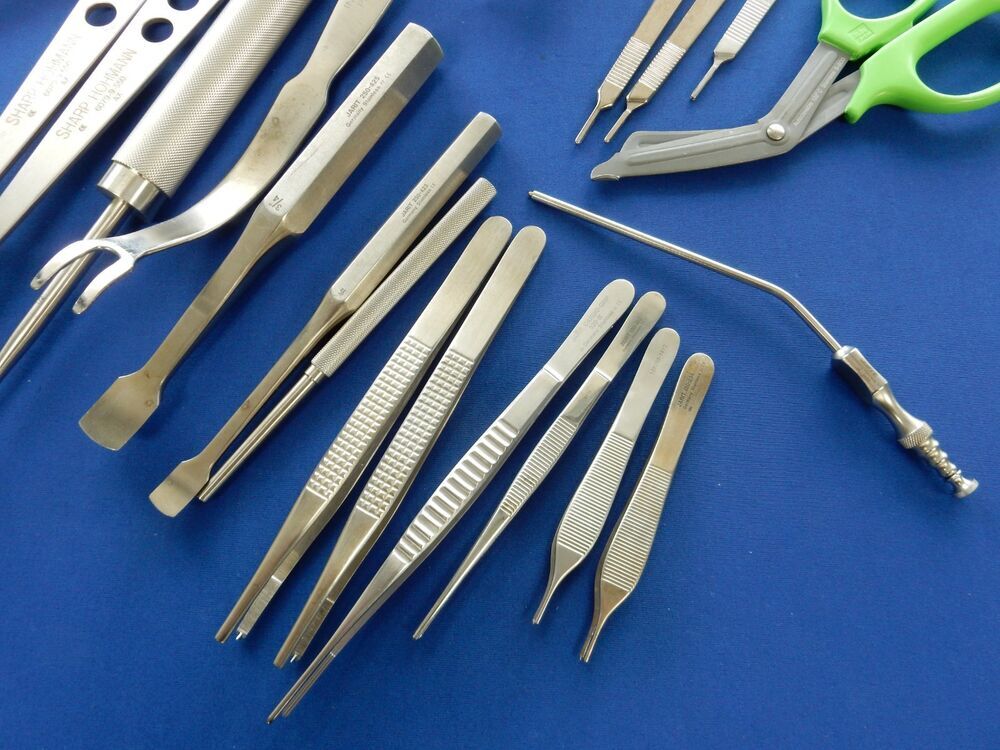 Jarit Stryker Orthopedic Total Joint Instrument Tray 60 Piece set - Image 11