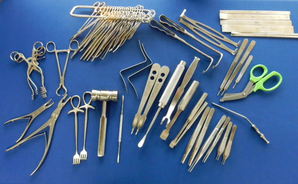 Jarit Stryker Orthopedic Total Joint Instrument Tray 60 Piece set - Image 3