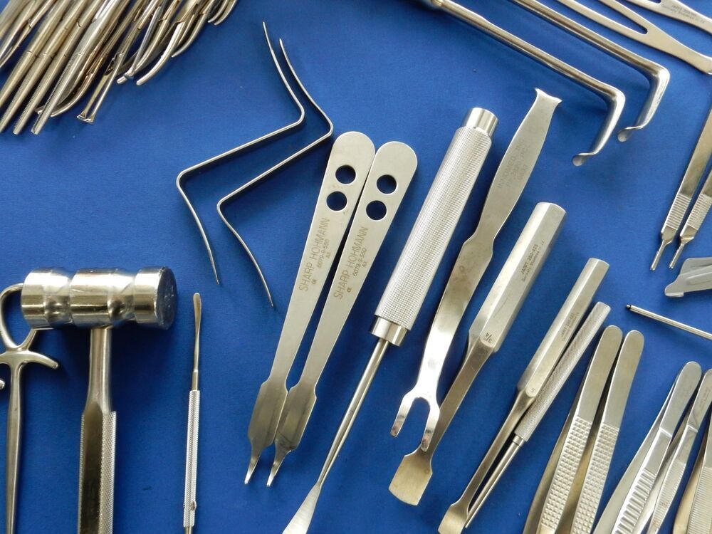 Jarit Stryker Orthopedic Total Joint Instrument Tray 60 Piece set - Image 7