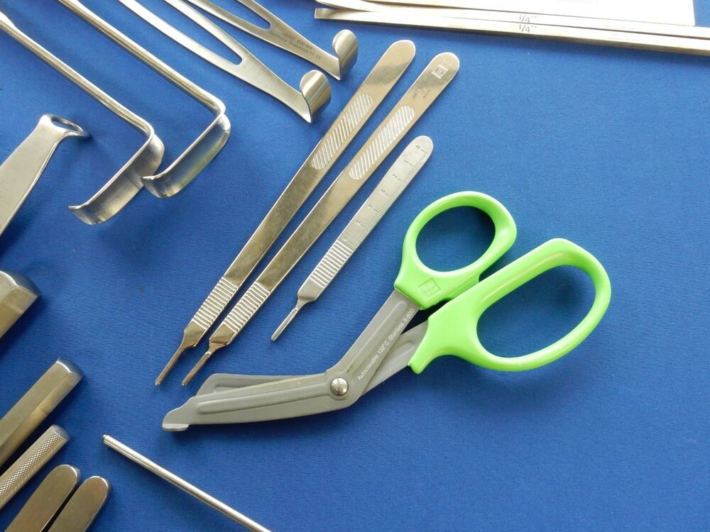 Jarit Stryker Orthopedic Total Joint Instrument Tray 60 Piece set - Image 10