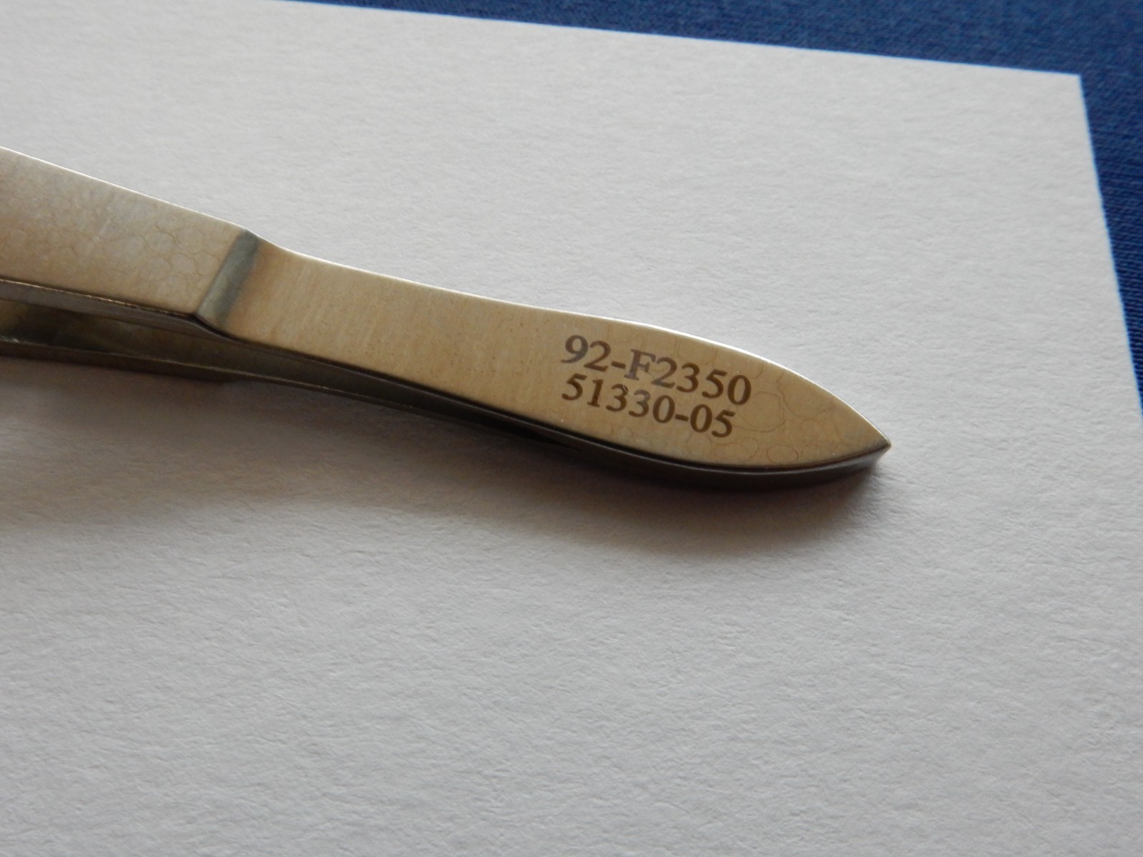 Millennium 92-F2350 Utrata Capsulorhexis Forceps 12mm Shanks - Image 5