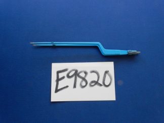 Globus 632.676 Bipolar Straight Bayonet Forceps 9" 1mm Tips