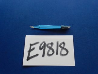 Jarit 285-193 Jeweler-Type Insulated, 0.5mm Tip, Straight, 4" Bipolar Forceps